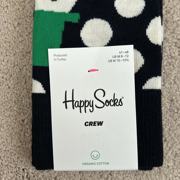 NWT Happy Socks Snowman with Polka Dot Socks - Picture 3 of 4